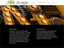 Tablet Screenshot of dkdesign.net
